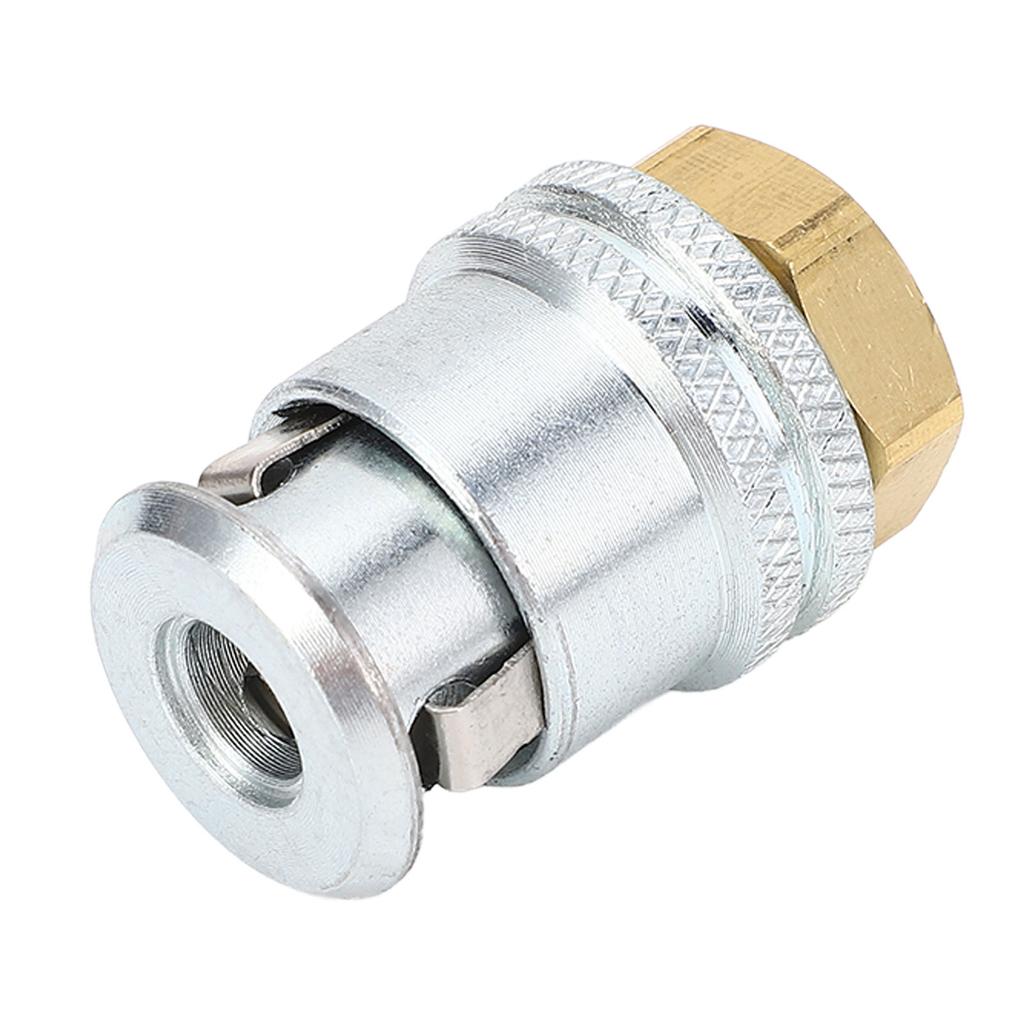 2Pcs Lock On Air Chuck 1 4FNPT 150PSI Closed Flow Tire Chuck Brass Metal Alloy Tire Air Chuck for Tire Air Compressor