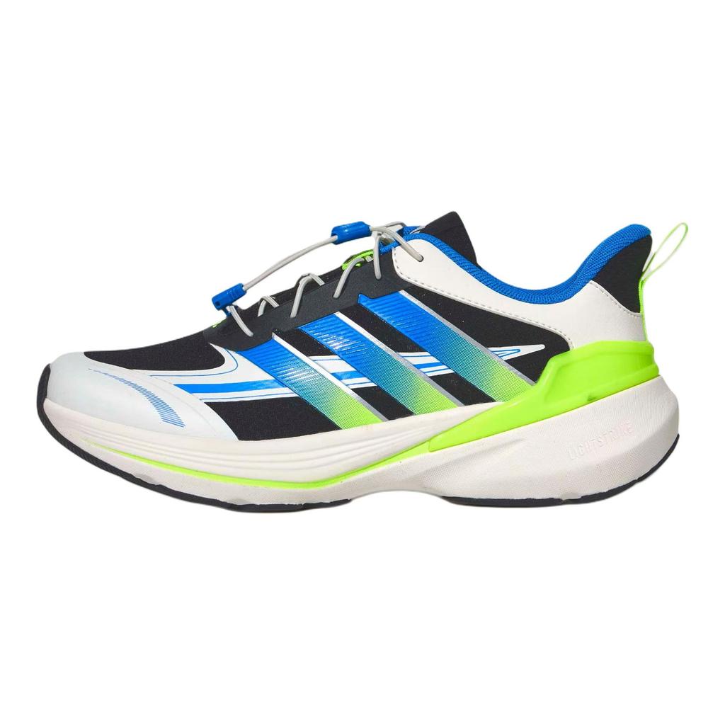 adidas Легкие кроссовки для бега Light Dart Lt, удобная посадка, низкий профиль, детские кроссовки, Белый Черный KI5075