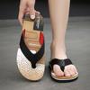 2025 New Flip-flops Men's Summer Beach Non-slip Outer Slippers Men Eva Casual Men's Sandals