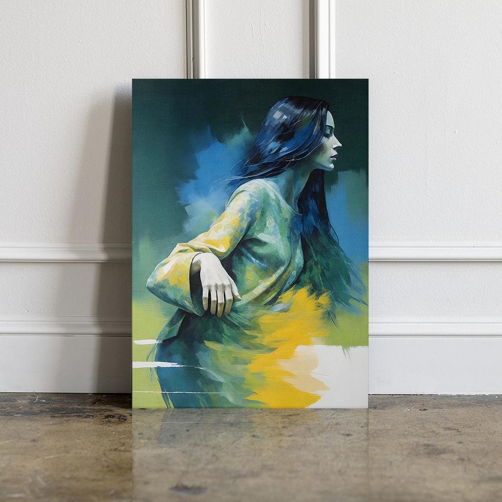 Canvas Painting Abstraction Painting Portrait