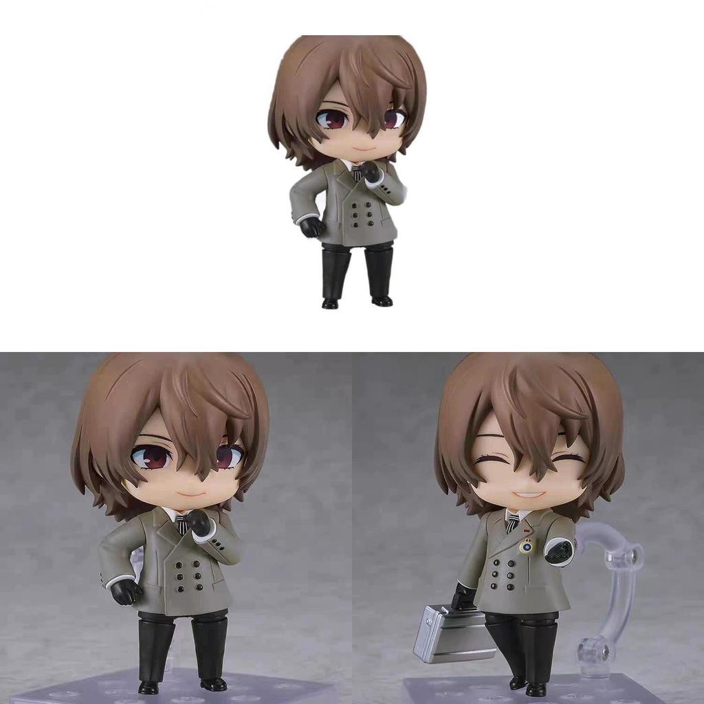 Persona Akechi Goro Pvc Model Figurine With Interchangeable Faces For Collectors