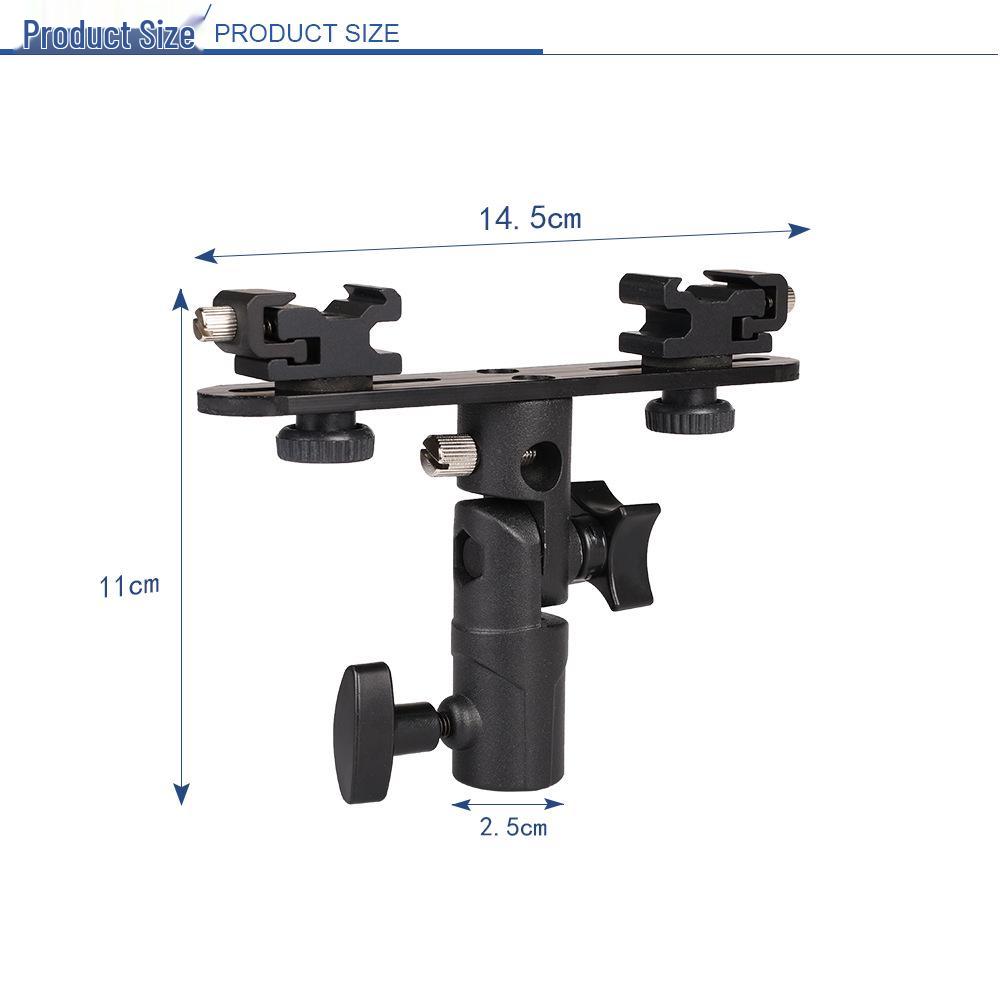 Держатель вспышки со светоотражающим зонтом и штативом для камер