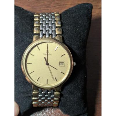 Б/у мужские кварцевые часы OMEGA Devil Combi