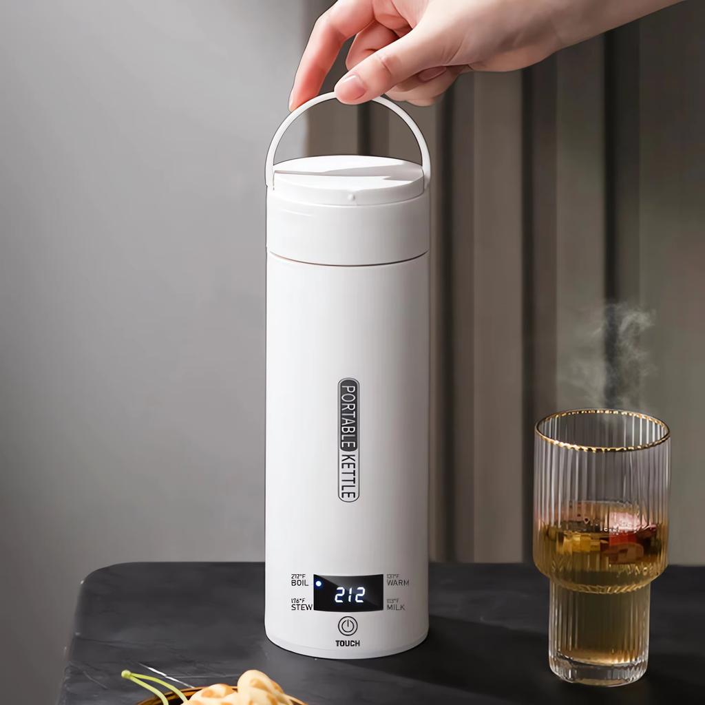 110/220 В портативный электрический чайник для чая и кофе, чайник для чая и кофе, дорожный чайник для кипячения воды, тушения, поддержания тепла, интеллектуальный контроль температуры