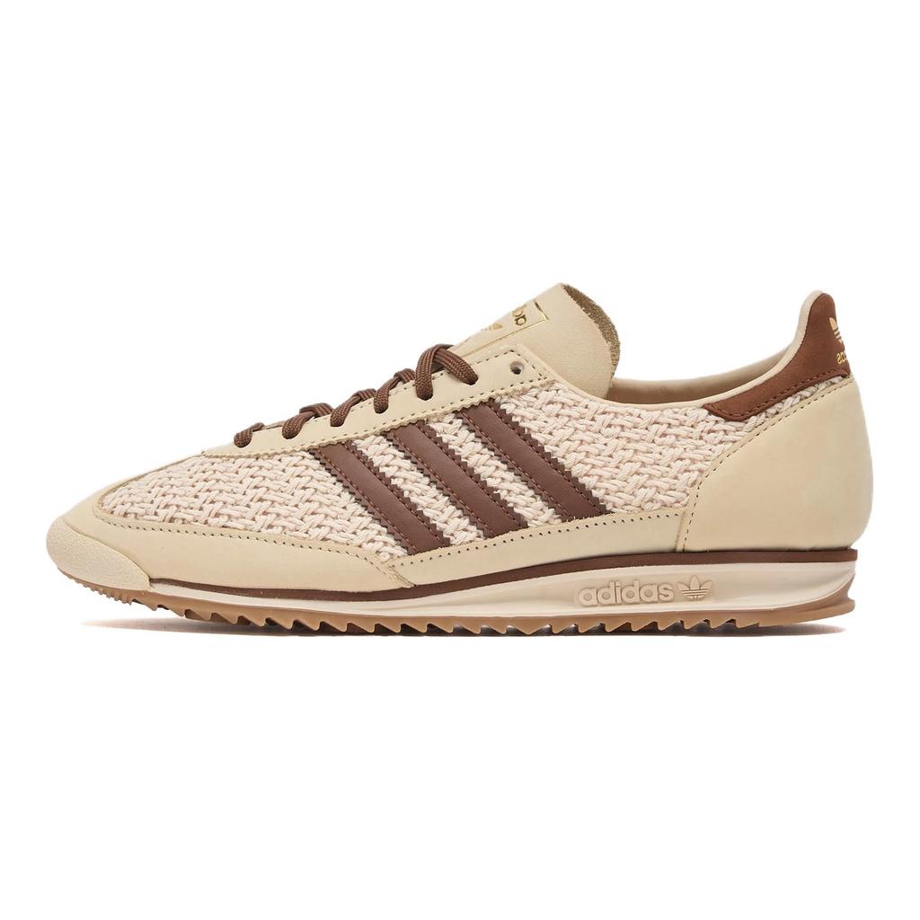 adidas SL72 OG Песочный слой Подержанные Коричневые Женские Кроссовки Крем Кремово-белый JR4229