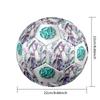 1pc Demon Slayer Kimetsu no Yaiba Football Soccer Ball Size 5 Indoor Soccer Ball Fashion Colorful  Backyard Game -Great For Sports Fans Gift HE12