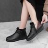 Old Lady Boots Women 2025 New Flat Mother Short Boots Warm Middle-aged and Elderly Cotton Shoes Piled and Thickened Women