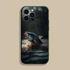 Чехол для телефона "Рыбалка и досуг" для iPhone 17,16,15,14,13,12,Pro,Max,Plus,E,SE4,Air,Mini Черный Мягкий Чехол