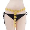 Bell Ethnic Style Belt Silver Dance Dress Belt Chains Vintage Gold Belt  Party Decoration