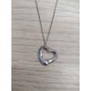 Б/у ожерелье Tiffany Open Heart с розовым сапфиром