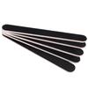 5Pcs EVA, sanding paper Black Sand Nail Buffing Strip  False Nail Edge Trimming and Smoothing