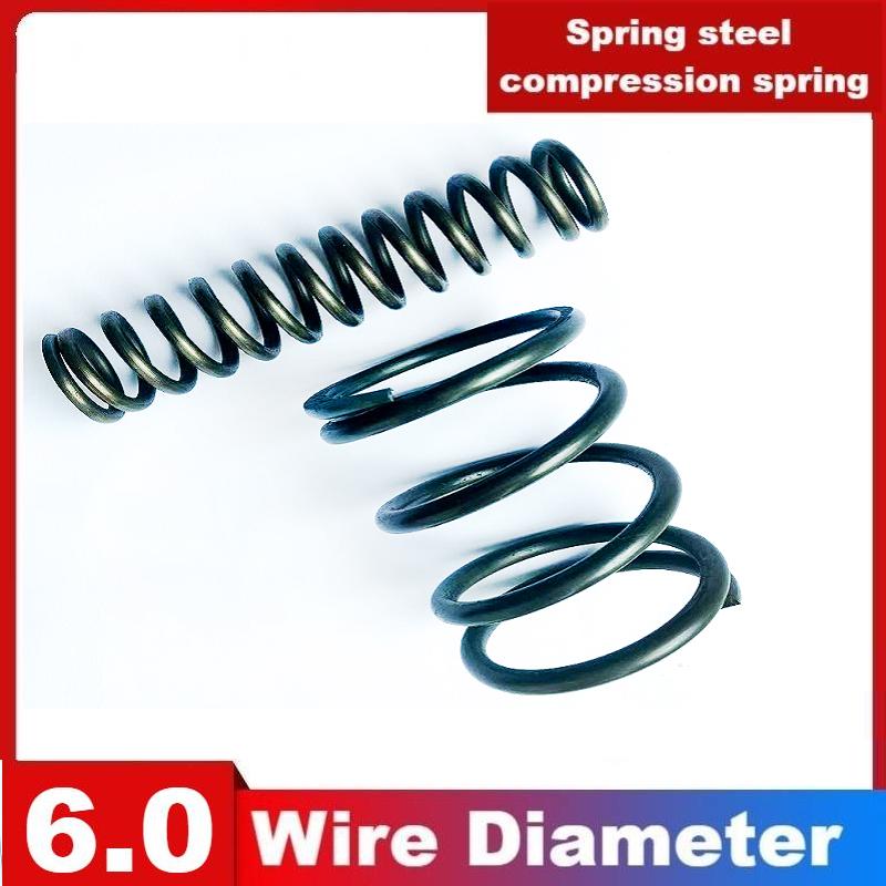 Spring steel Y-shaped compression spring,Black shock-absorbing spring,Wire Diameter 6.0mm,Outer Diameter28-100mm,Length30-300mm