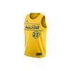 NBA All-Star 2021 James Fan Jersey Men Tops Yellow CV4656-744
