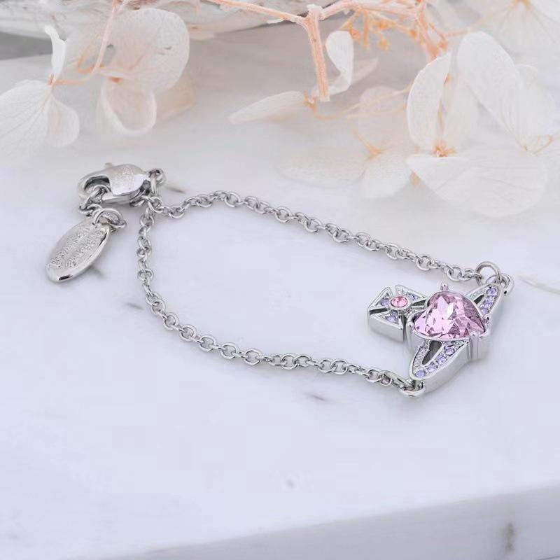 Westwood Элегантный браслет для женщин Модный Минималистичный Универсальный