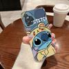 Clear Case For Samsung Galaxy A57 A37 A56 5G A36 Cases A55 A54 A35 A26 A07 A17 A16 A06 A34 A15 Soft Shockproof Cover Cute Stitch