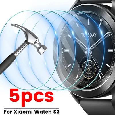 Для Xiaomi Mi Watch S3 Smartwatch Защитные пленки для экрана Устойчивое к царапинам закаленное стекло HD Прозрачная защитная пленка для Xiaomi Watch S3