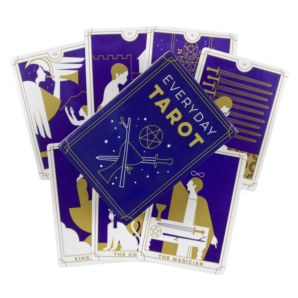 Карты Таро Everyday Rider Колода Оракула из 78 карт Английское издание Visions Гадательная колода Настольные игры