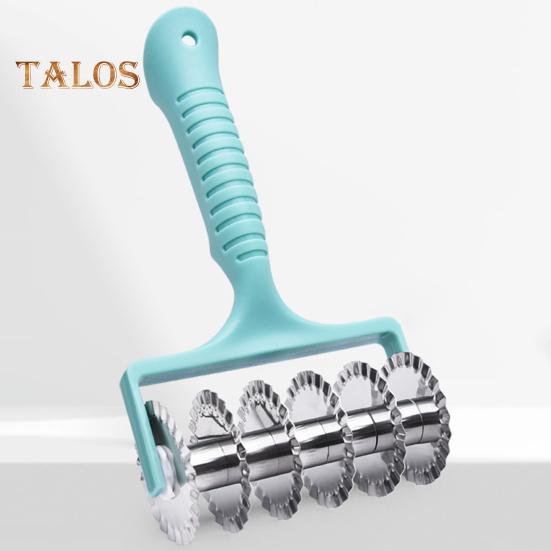 Резак для блинов, роликовый нож для резки, многоразовый универсальный нож для пиццы, роликовый резак для печенья, кондитерских изделий, кухонный гаджет