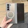 Применимо к чехлу для мобильного телефона Samsung zfold1, магнитная зарядка w11, двойной центральный шарнир, полностью закрывающий кожу, матовый чехол