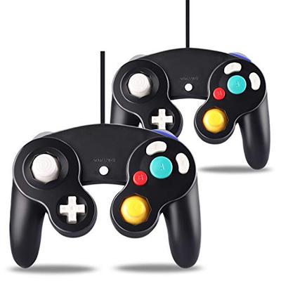 Контроллер GameCube 2 шт. Классический проводной контроллер для консолей GameCube и Wii, Геймпад Nintendo Джойстик Пульт