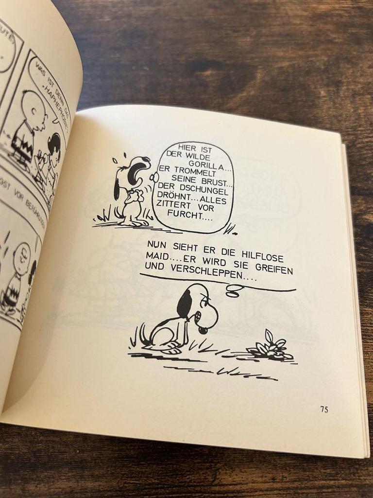 [Б/У] Книги на немецком языке про Снупи