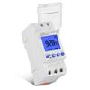 Programmable Digital Timer Switch Backlit Time Relay AC 85-265V DIN Rail Mount 16A 30A Relay Household Improvement