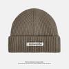 Thick Knitted Hat with Big Head Circumference and Small Face Small Woolen Hat To Prevent Cold and Keep Warm Ear Protecting Head Covering Cold Hat