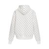 American Retro Polka Dot Letter Print Hoodie Loose Zip-Up Sweatshirt Streetwear