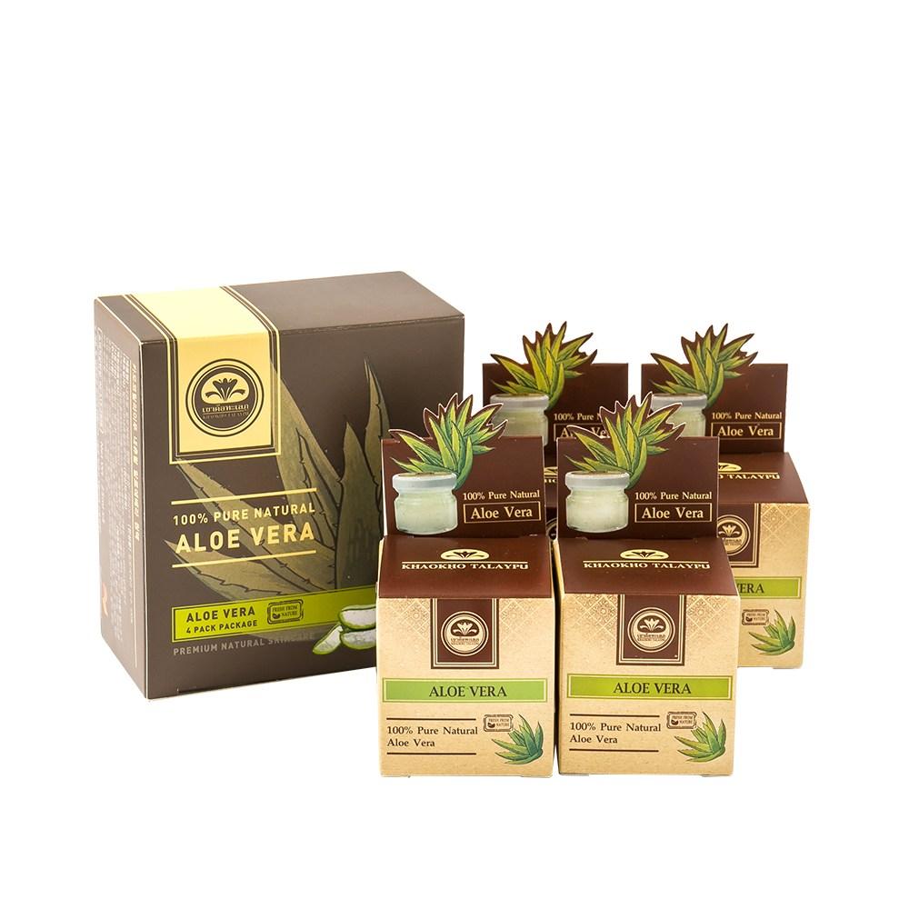 Kaoko 100% PURE Aloe Vera Soothing Gel Concentrate, 25ml, 4 Units