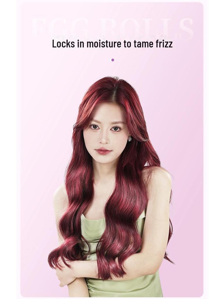 Щипцы для завивки Water Ripple Egg Roll 32 мм — долговечная, бережная форма для крупных и глубоких V-образных локонов без повреждения волос