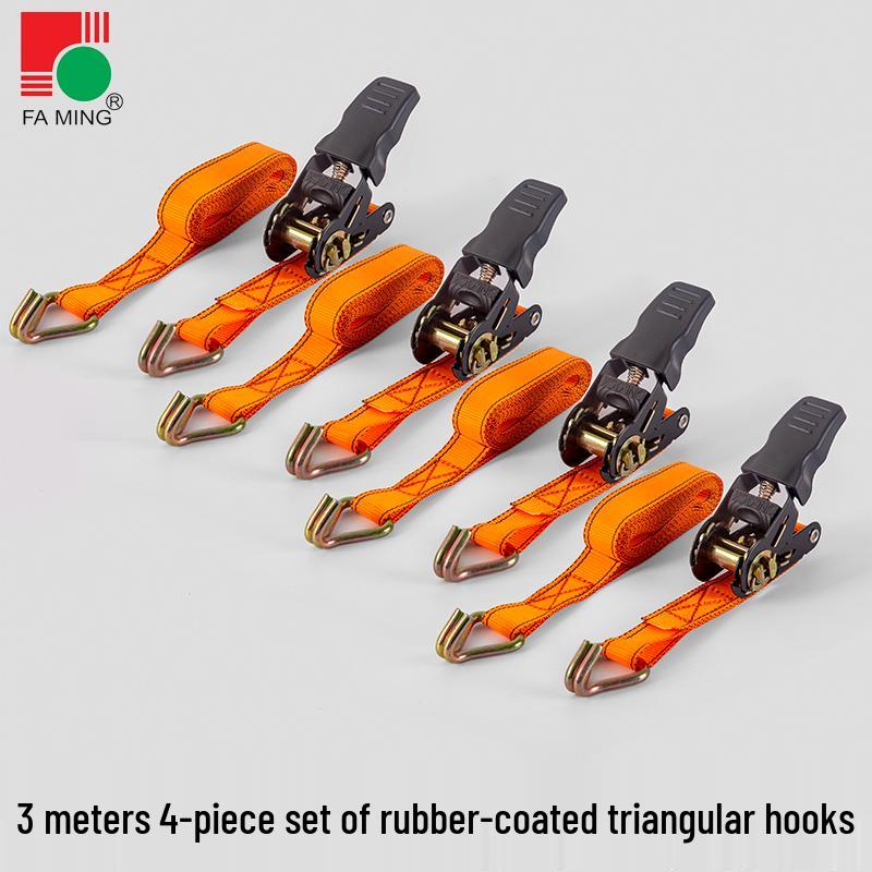 25-мм Полиэстеровые Ременные стяжки с трещоткой для багажа для самостоятельного вождения по бездорожью