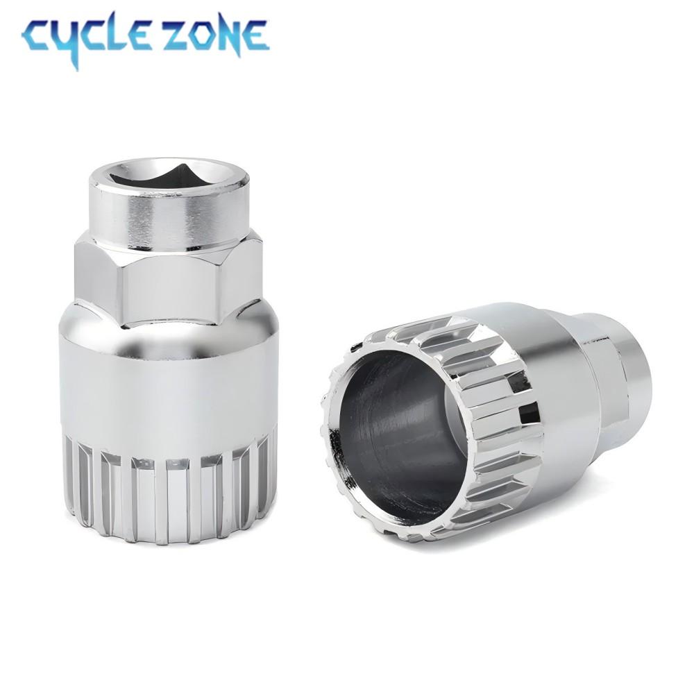Bicycle Bottom Bracket Remover BB Puller 20 Teeth Wrench Box Sockets MTB Bike Spanner Repair Service Tools Cycling Flywheel Tool
