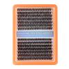 DIY False Eyelashes 12-18mm Mix Long 168pcs Cluster Lashes D Curl Winged Cat Fox Eye Individual Lash Extensions Makeup Supplies