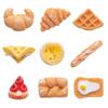 Accessories Phone Decoration Dollhouse Miniature Mini Bread Simulation Food Breakfast Food Play