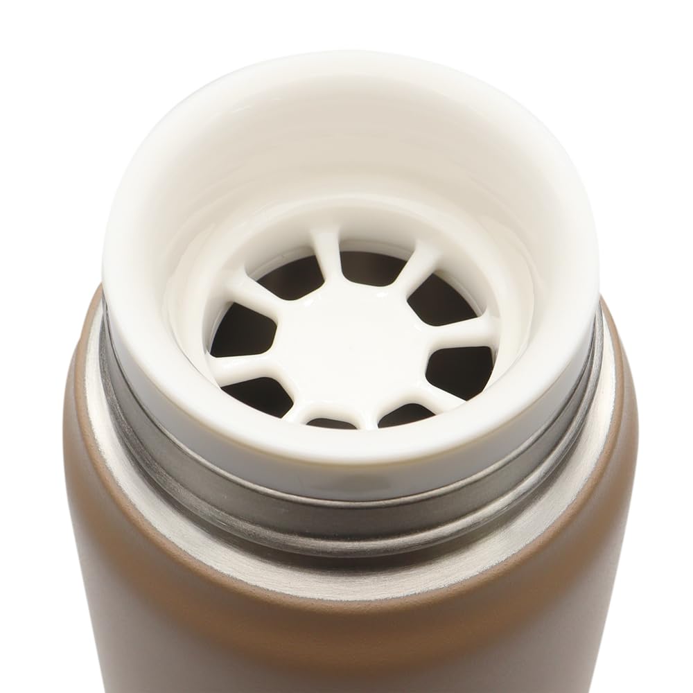 Бутылка из нержавеющей стали Onishi Ken Seihan PEANUTS БЕЖЕВАЯ Размер Прибл.. 6.7 H19.4 PD-2913