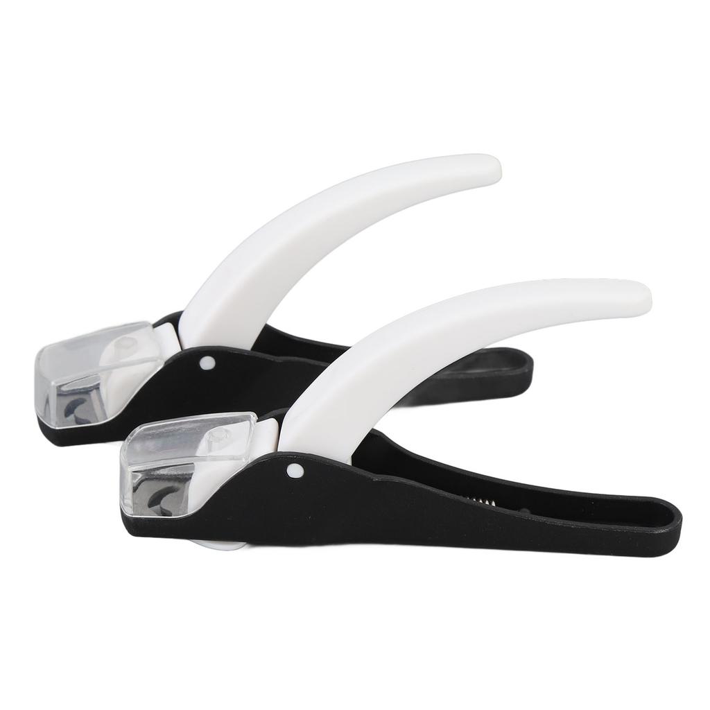 2 шт. профессиональные акриловые накладные кусачки для ногтей для акриловых ногтей U-образный маникюрный инструмент искусственный F