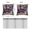 Helene Fischer Abstract Collage Square Pillowcase Polyester Linen Velvet Printed Zip Decor Pillow Case Car Cushion Cover 18"