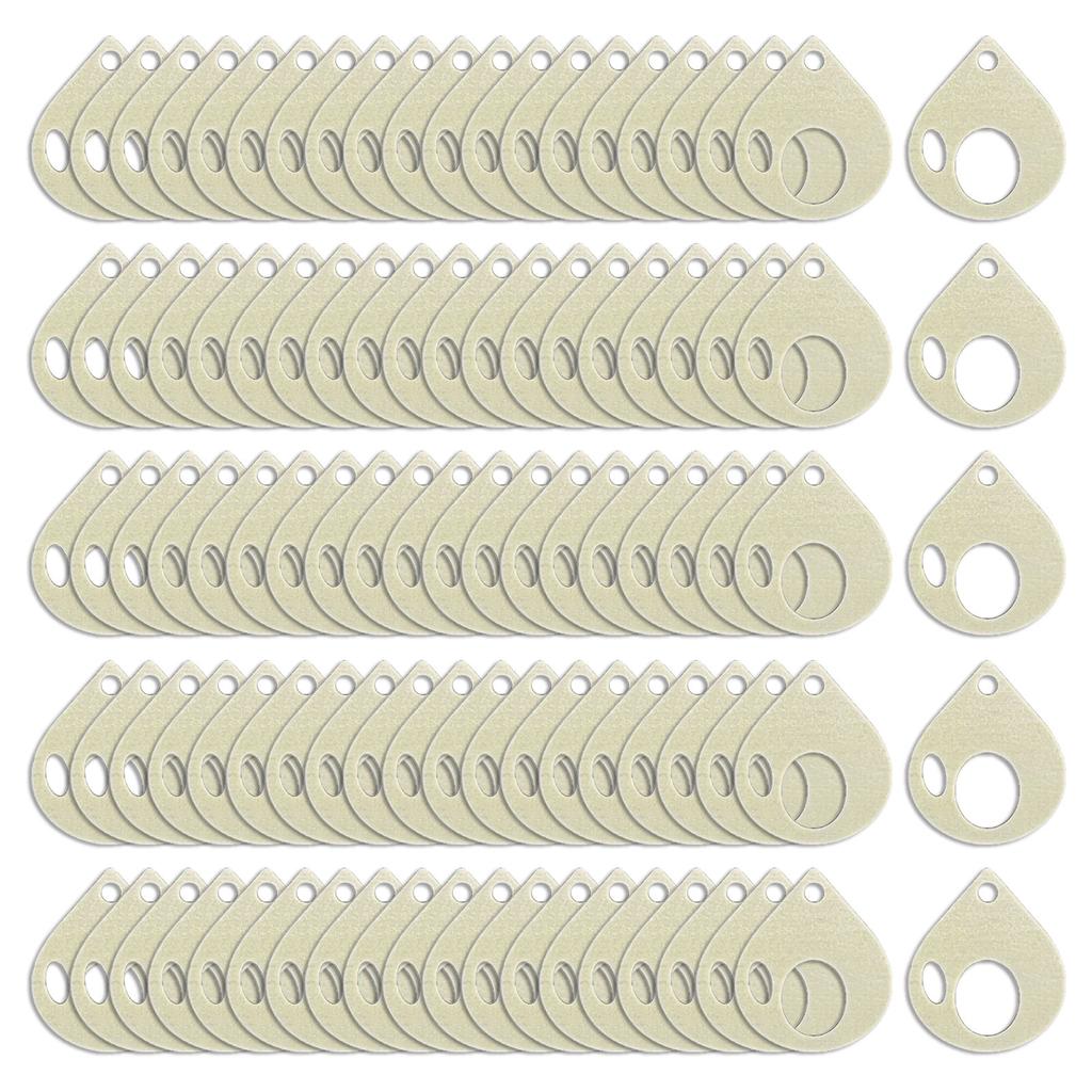 100 шт. Органайзер для ниток для вышивки Floss Drops Деревянные инструменты для вышивки крестом Thread Drops для эффективного хранения