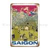 Vintage Saigon Vietnam Travel Metal Sign Wall Decor Create Plaques Wall Mural Cinema Tin Sign Poster