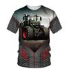 Fashion Streetwear 3d Print Man T-shirts Tractor Car Farmer Men Women Sports Casual Oversized Tees Tops Clothing