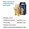 24 Pieces Luxury Tableware Cutlery Set Stainless Steel Tableware Set Gold Tableware Set Knife Fork Spoon Dishwasher Tableware