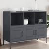 VidaXL Buffet, Cabinet with Legs and Compartments, Cupboard with Door, Interior Living Room Storage Furniture, Anthracite 843092