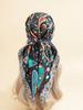 90cm Square Silk Women Hijab Scarf Luxury Love Tree Print Shawls Lady Scarves Kerchief Bandana Headband Fashion