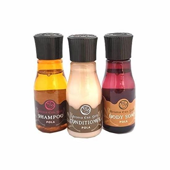POLA Aroma Esse Gold Шампунь Кондиционер Гель для душа Набор из 3 предметов