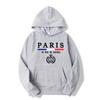 Men's Autumn Winter Long Sleeved Sweater PARIS Hooded Hip Hop Street Hoodies 2024 Casual Fashion Hoodie for Men and Women