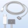 Sakura Garage Зарядка для MacBook 140 Вт Поддержка Быстрой к Сильной Магнитной Нейлоновой Плетёной Отделкой для Предотвращения Светодиода Полностью Совместим с MacBook MacBook и M2