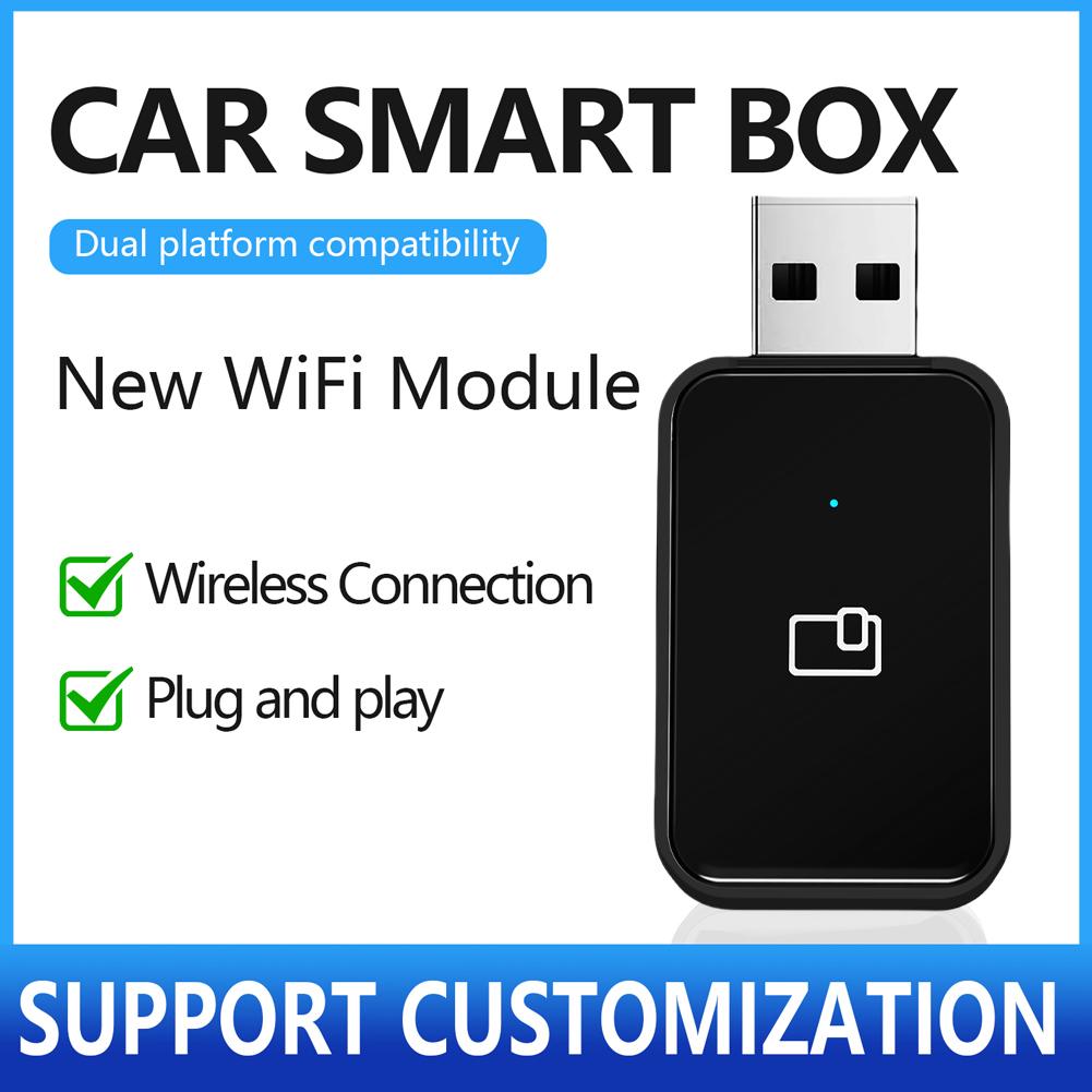 Проводной беспроводной Carplay и Android Auto Mini адаптер Plug and Play Auto Connect для OEM проводных автомобильных систем CarPlay Android Auto