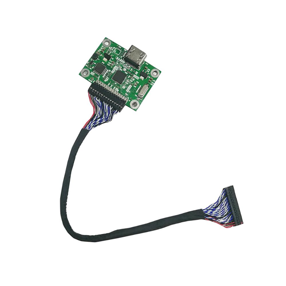 LVDS к HD Мультимедийный интерфейс высокой четкости Адаптерная плата Кабель Конвертер