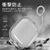 HEIGKOIK [Released in 2024] Airpods 4 case AirPods 4th generation TPU transparent with lock Can be charged while wearing Shockproof lightweight