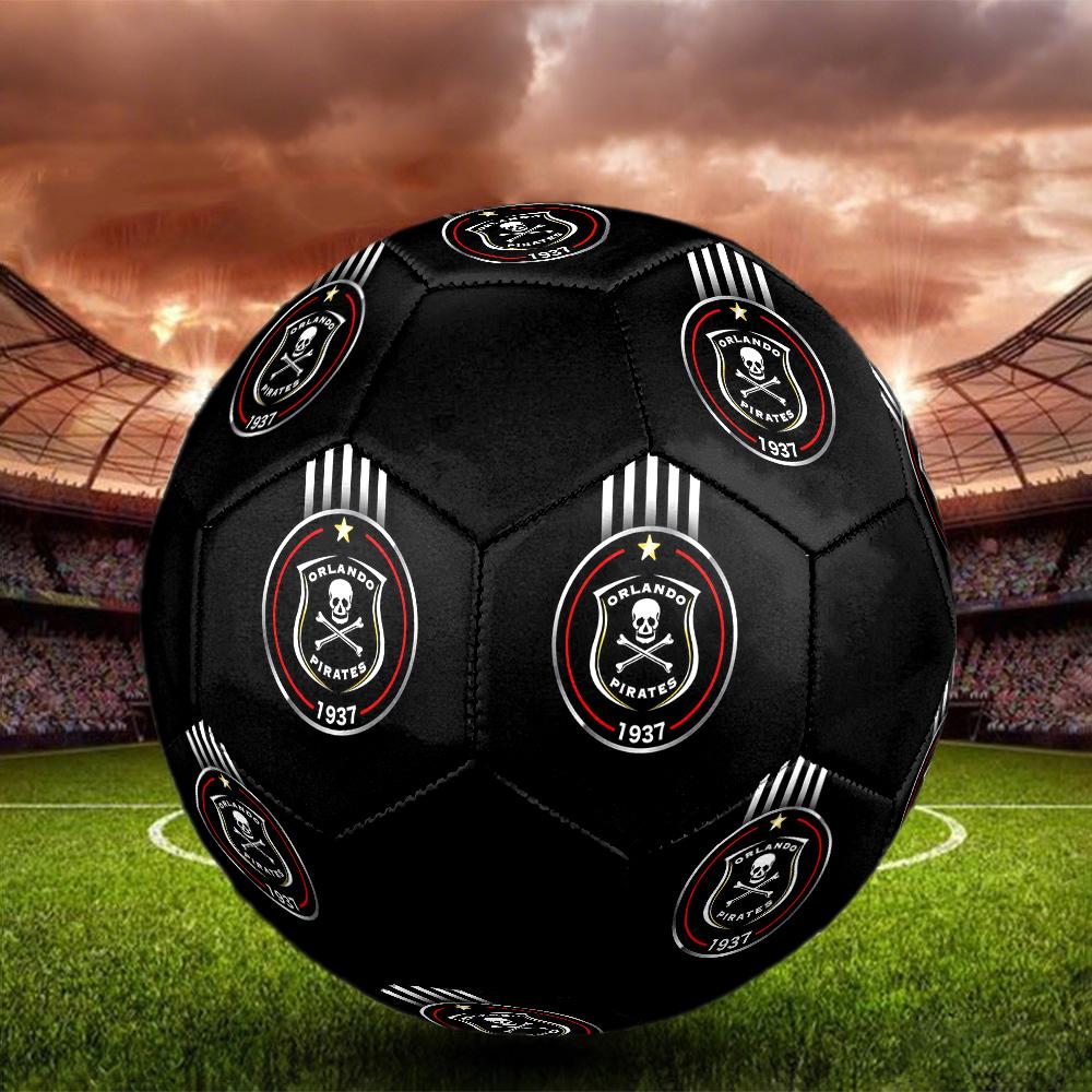 Футбольный мяч Orlando Pirates Цветной Для всех возрастов Машинная строчка ПВХ Готов к соревнованиям Прочный Высокий отскок.РАЗМЕР5